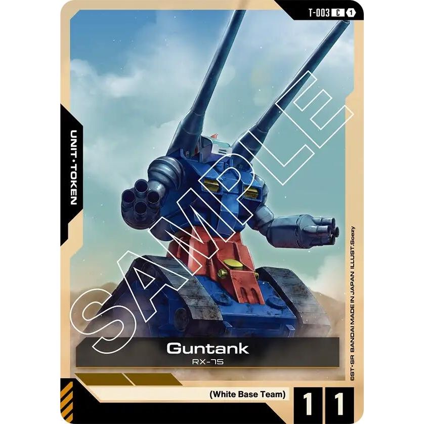 Image for Guntank (T-003) Token (T-003) (GD01) - Gundam Card Game