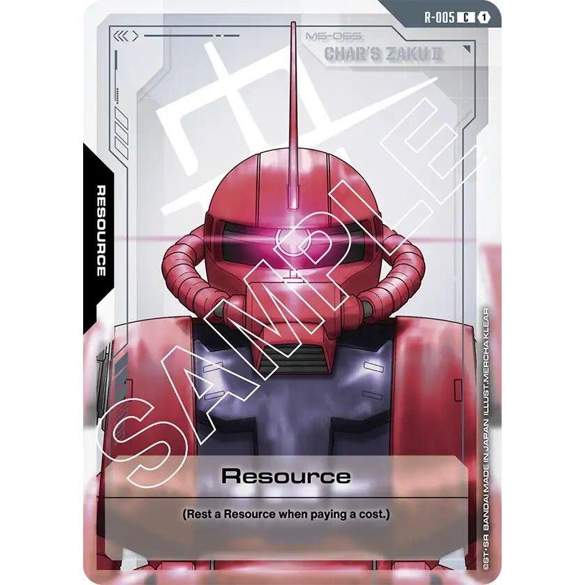 Image for Resource (R-005) (R-005) (GD01) - Gundam Card Game