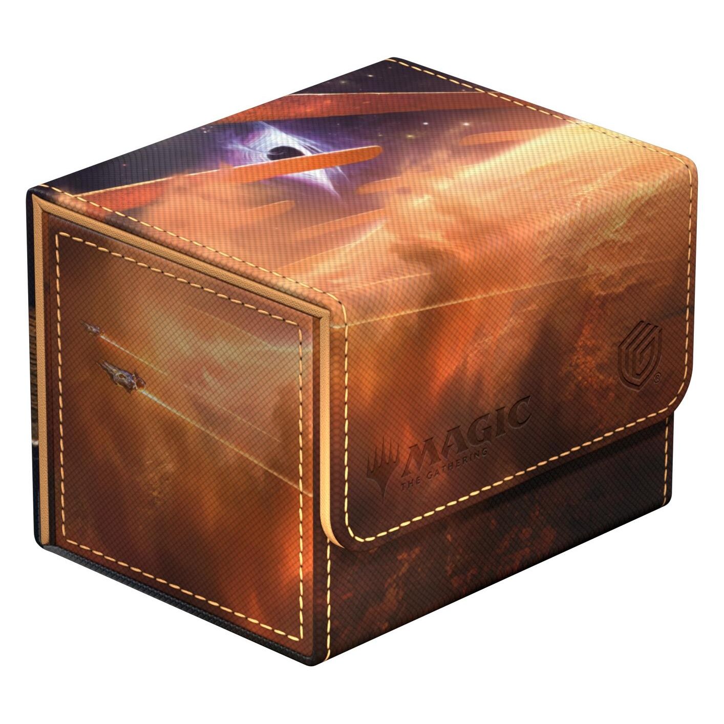 Image for Magic: The Gathering Edge of Eternities Sidewinder 100+ Xenoskin Deck Box - Adagia, Windswept Bastion - Deck Boxes