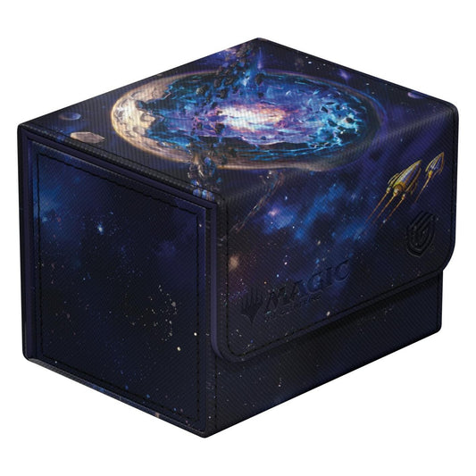 Image for Magic: The Gathering Edge of Eternities Sidewinder 100+ Xenoskin Deck Box - Gemstone Caverns - Deck Boxes