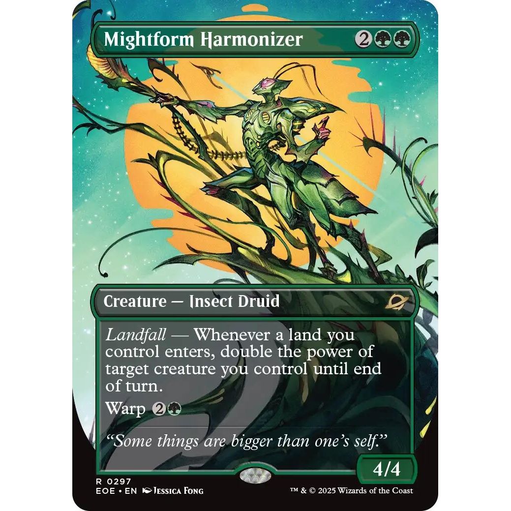 Image for Mightform Harmonizer (Borderless) (297) (EOE) - Magic: The Gathering