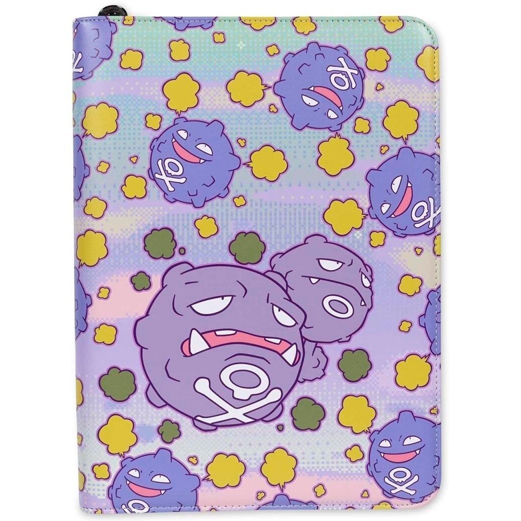 Image for Pokemon Center Exclusive: Koffing & Weezing Sunset Zip Binder - Storage Albums
