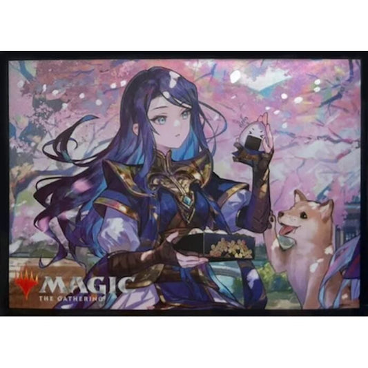 Image for 2025 Narset Cherry Blossom Viewing Card Sleeves for Magic (50-Pack) - Card Sleeves