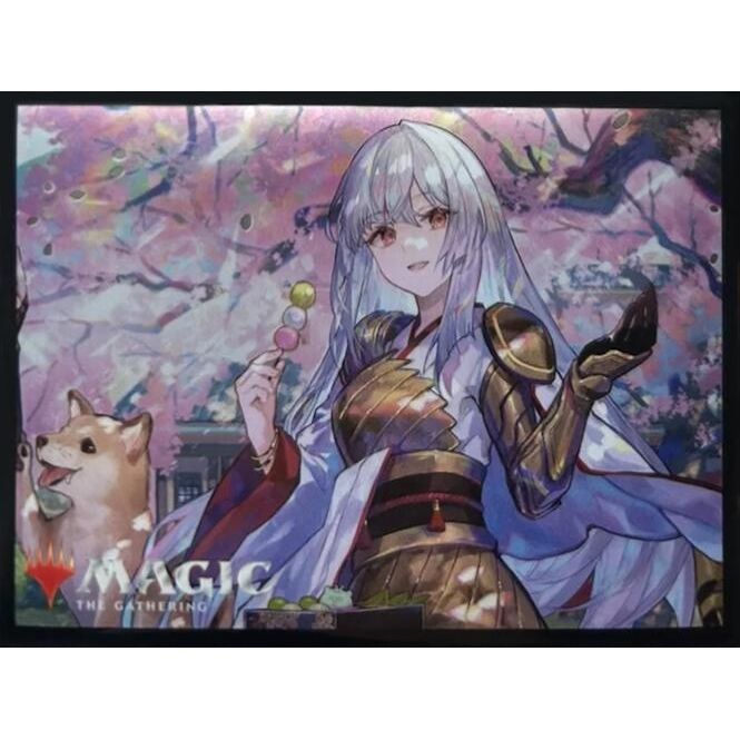 Image for 2025 Wandering Emperor Cherry Blossom Viewing Card Sleeves for Magic (50-Pack) - Card Sleeves