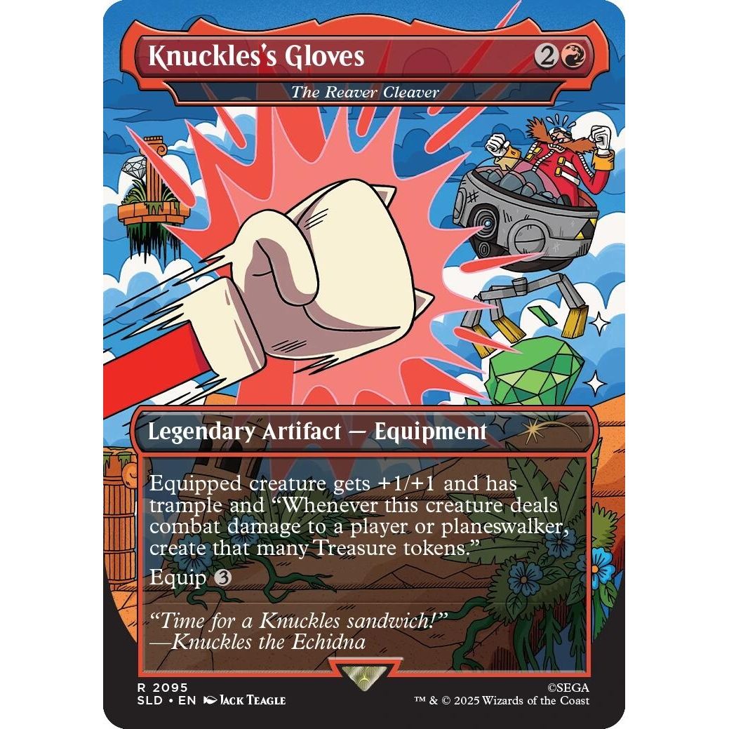 Image for Knuckles's Gloves - The Reaver Cleaver (2095) (SLD) - Magic: The Gathering