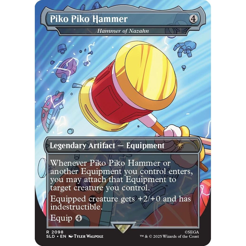 Image for Piko Piko Hammer - Hammer of Nazahn (2098) (SLD) - Magic: The Gathering