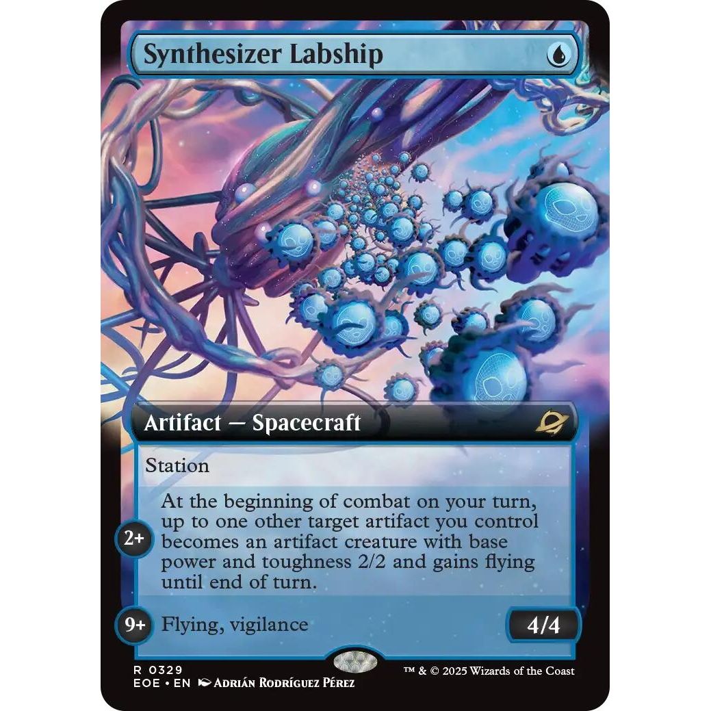 Image for Synthesizer Labship (Extended Art) (329) (EOE) - Magic: The Gathering