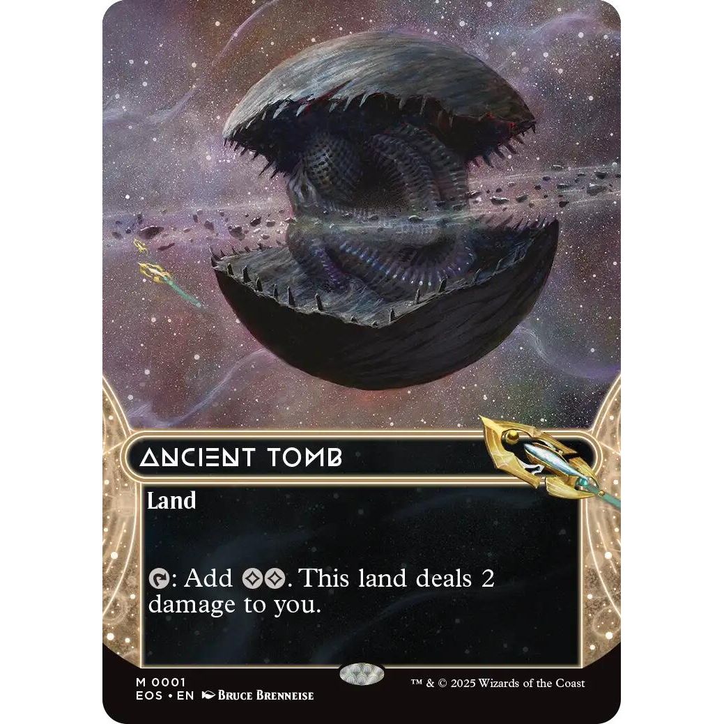 Image for Ancient Tomb (0001) (Borderless) (1) (EOS) - Magic: The Gathering