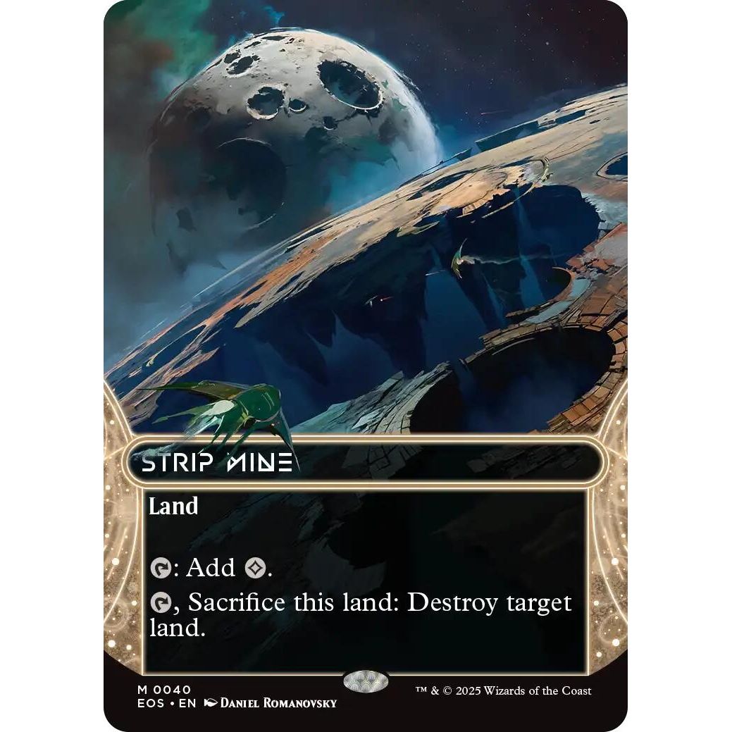 Image for Strip Mine (0040) (Borderless) (40) (EOS) - Magic: The Gathering