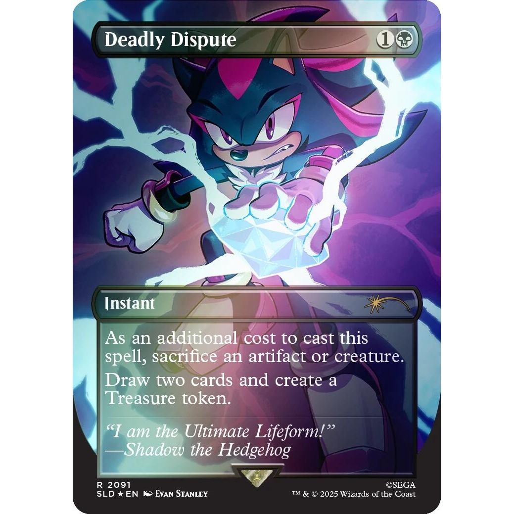 Image for Deadly Dispute (2091) (Rainbow Foil) (2091) (SLD) - Magic: The Gathering