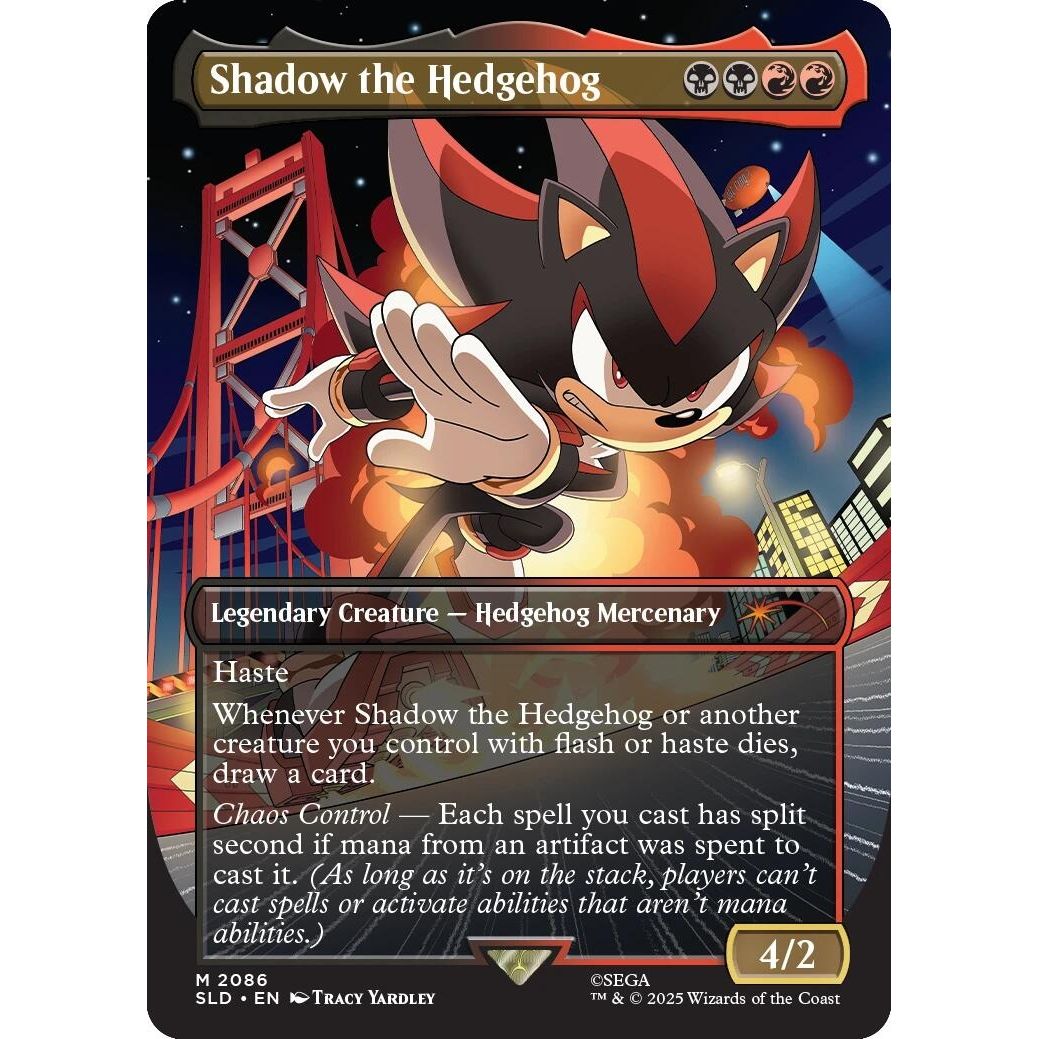 Image for Shadow the Hedgehog (2086) (SLD) - Magic: The Gathering