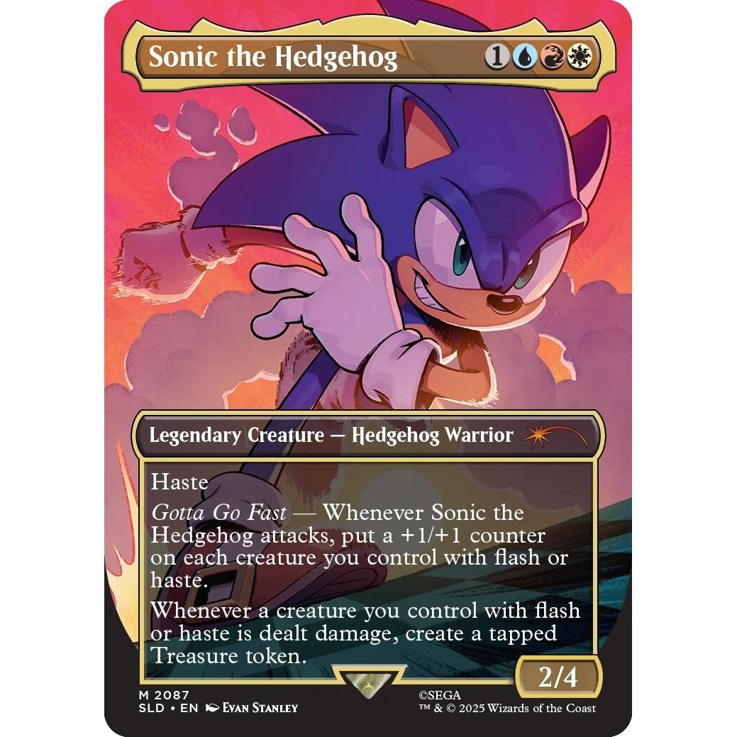 Image for Sonic the Hedgehog (2087) (SLD) - Magic: The Gathering