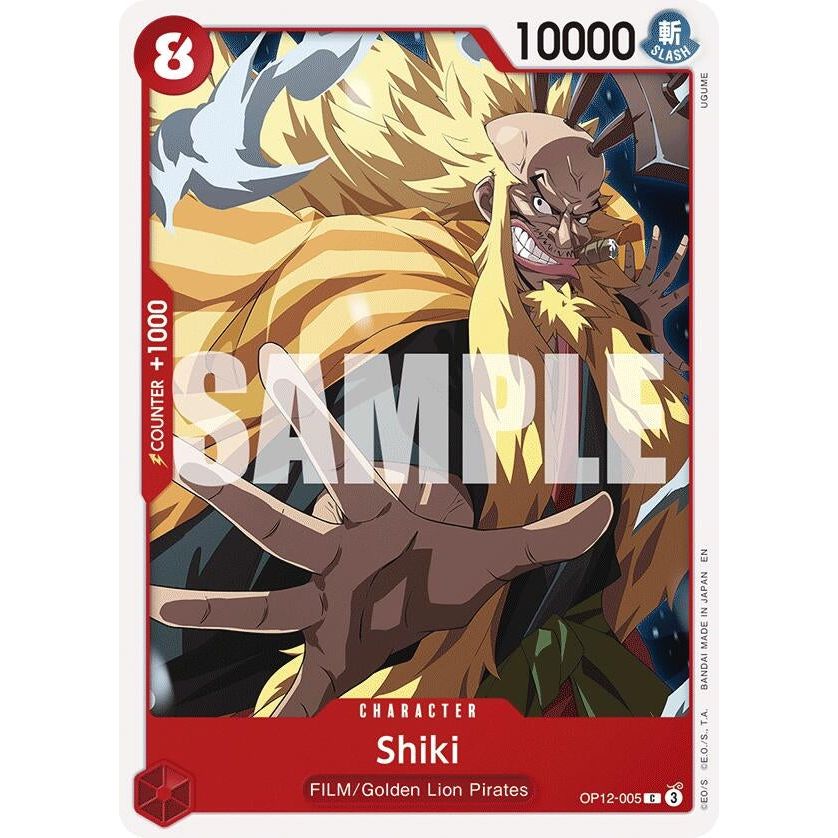 Image for Shiki (OP12-005) (OP12) - One Piece Card Game