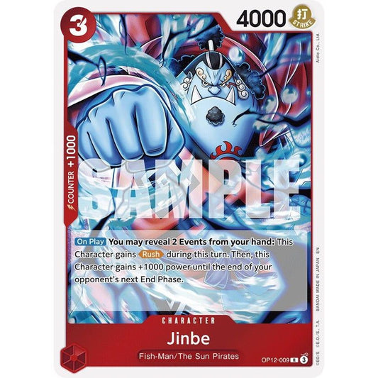 Image for Jinbe (OP12-009) (OP12) - One Piece Card Game