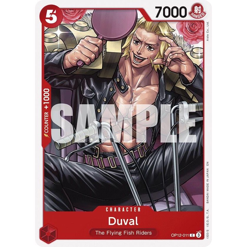 Image for Duval (OP12-011) (OP12) - One Piece Card Game