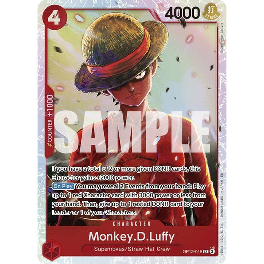 Image for Monkey.D.Luffy (OP12-015) (OP12) - One Piece Card Game