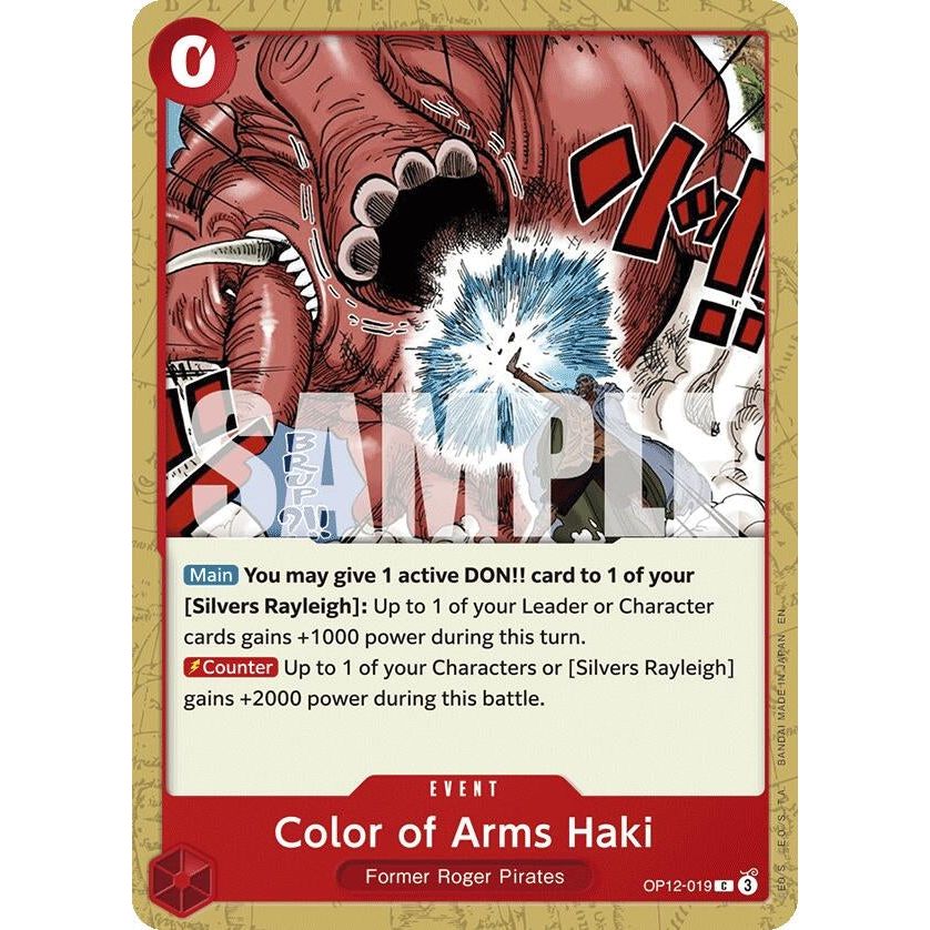 Image for Color of Arms Haki (OP12-019) (OP12) - One Piece Card Game
