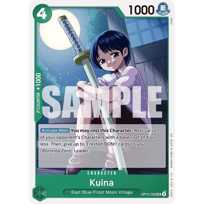 Image for Kuina (OP12-026) (OP12) - One Piece Card Game