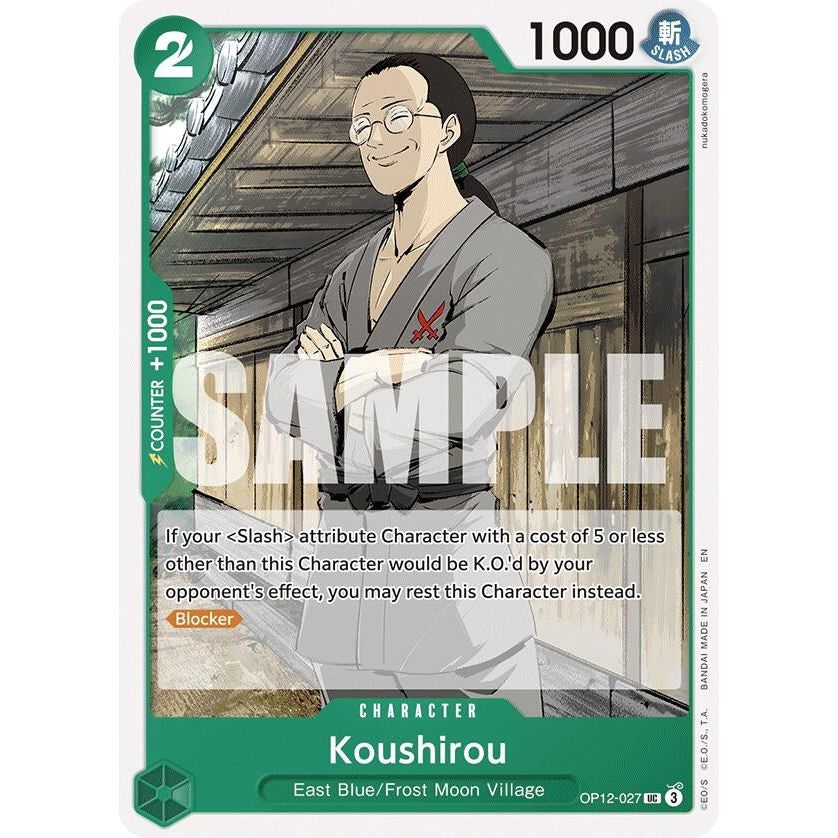 Image for Koushirou (OP12-027) (OP12) - One Piece Card Game