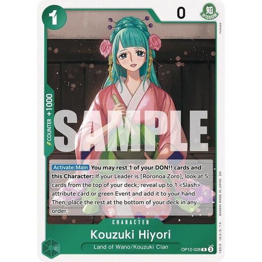 Image for Kouzuki Hiyori (OP12-028) (OP12) - One Piece Card Game