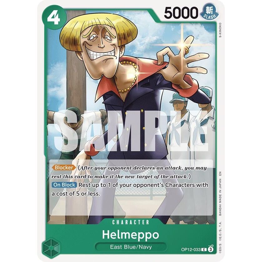 Image for Helmeppo (OP12-033) (OP12) - One Piece Card Game
