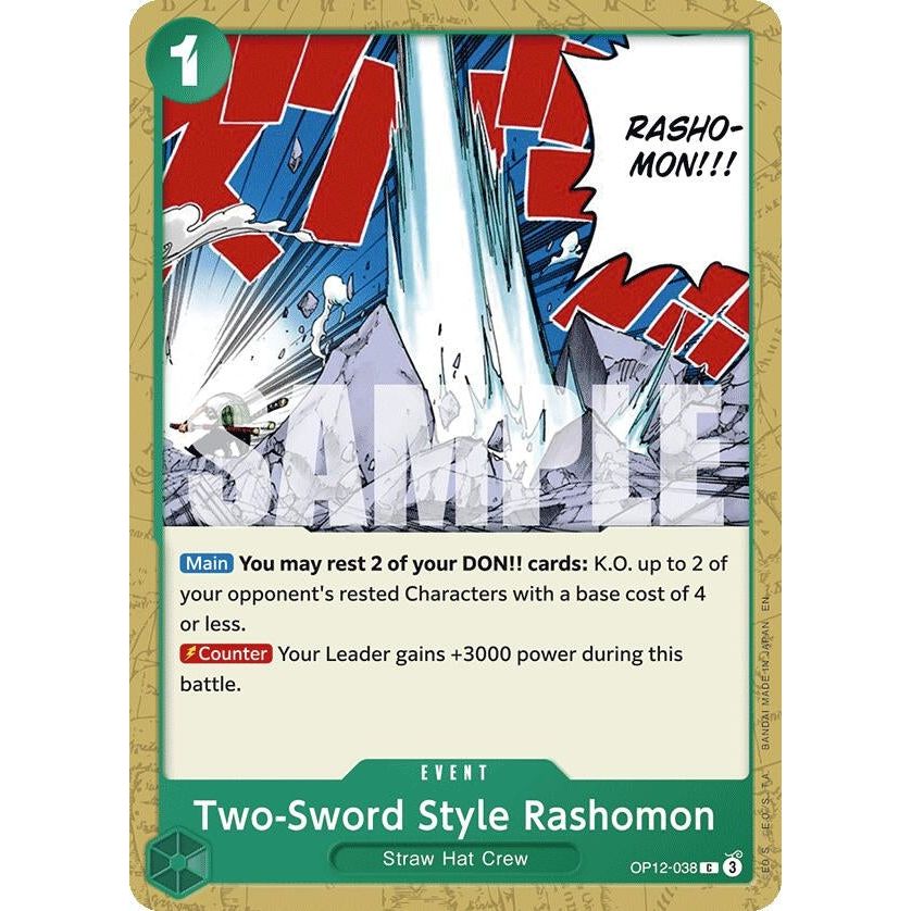 Image for Two-Sword Style Rashomon (OP12-038) (OP12) - One Piece Card Game