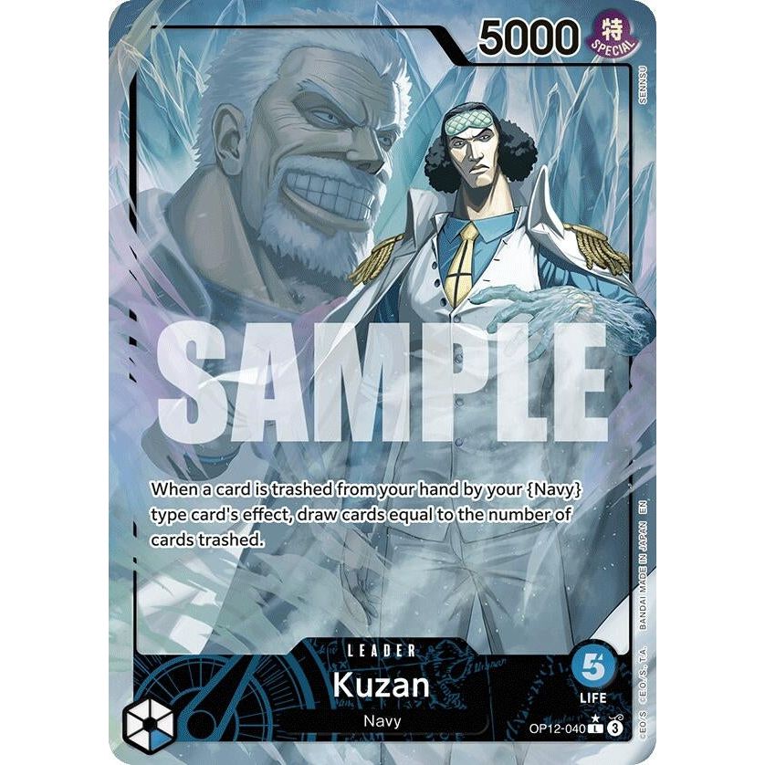 Image for Kuzan (040) (Alternate Art) (OP12-040) (OP12) - One Piece Card Game