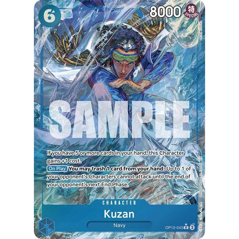 Image for Kuzan (043) (Alternate Art) (OP12-043) (OP12) - One Piece Card Game