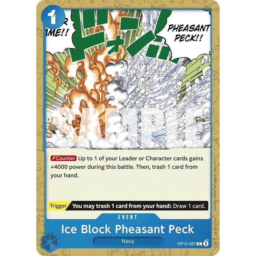 Image for Ice Block Pheasant Peck (OP12-057) (OP12) - One Piece Card Game