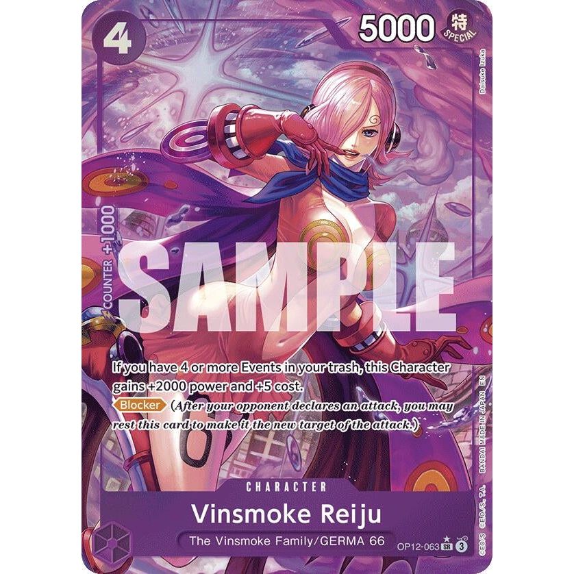 Image for Vinsmoke Reiju (Alternate Art) (OP12-063) (OP12) - One Piece Card Game