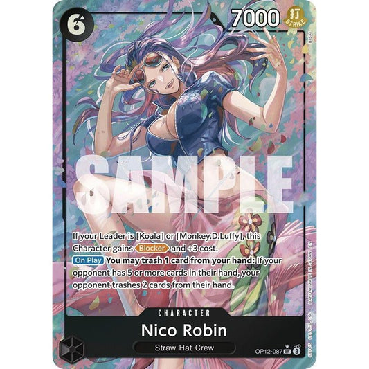 Image for Nico Robin (Alternate Art) (OP12-087) (OP12) - One Piece Card Game