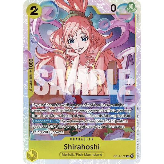 Image for Shirahoshi (OP12-102) (OP12) - One Piece Card Game
