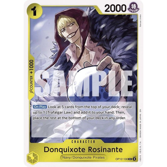 Image for Donquixote Rosinante (108) (OP12-108) (OP12) - One Piece Card Game