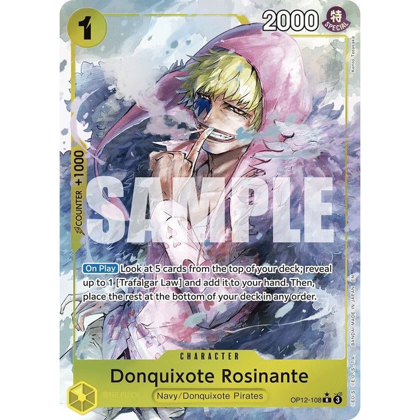 Image for Donquixote Rosinante (108) (Alternate Art) (OP12-108) (OP12) - One Piece Card Game
