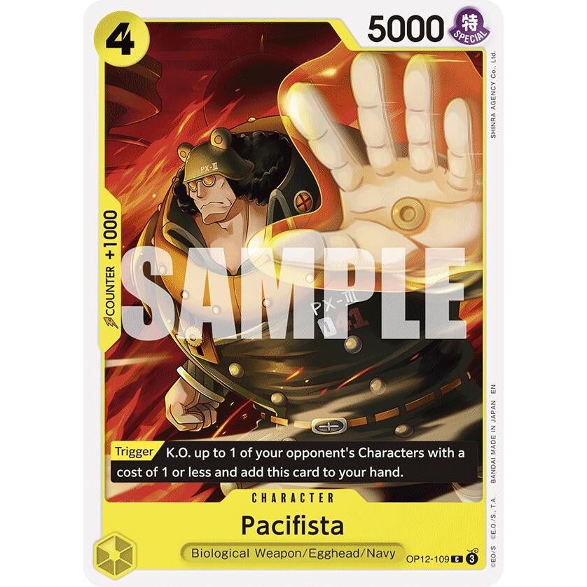 Image for Pacifista (OP12-109) (OP12) - One Piece Card Game
