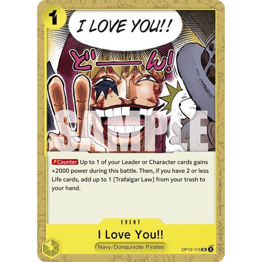 Image for I Love You!! (OP12-115) (OP12) - One Piece Card Game