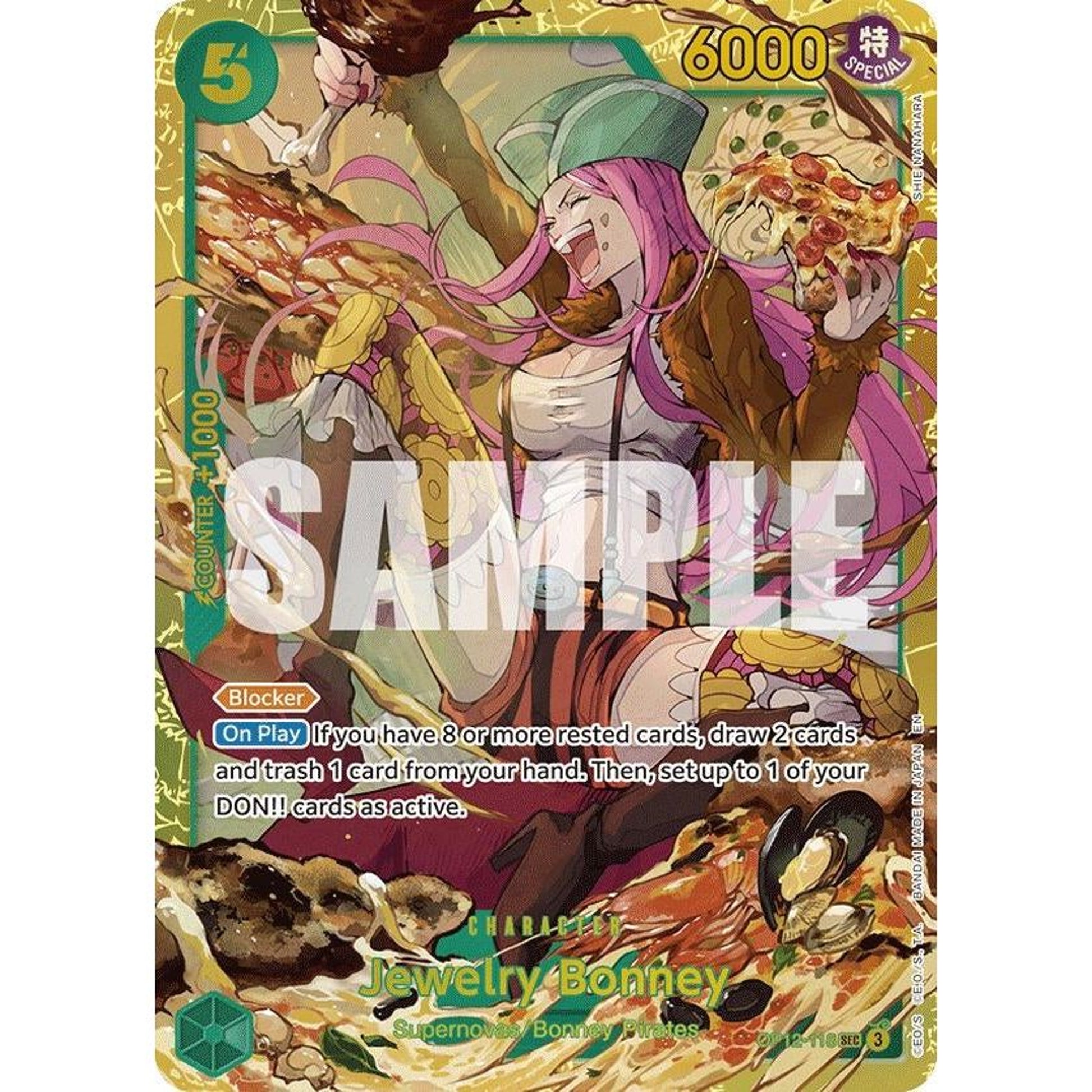 Image for Jewelry Bonney (118) (OP12-118) (OP12) - One Piece Card Game