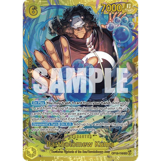Image for Bartholomew Kuma (OP12-119) (OP12) - One Piece Card Game