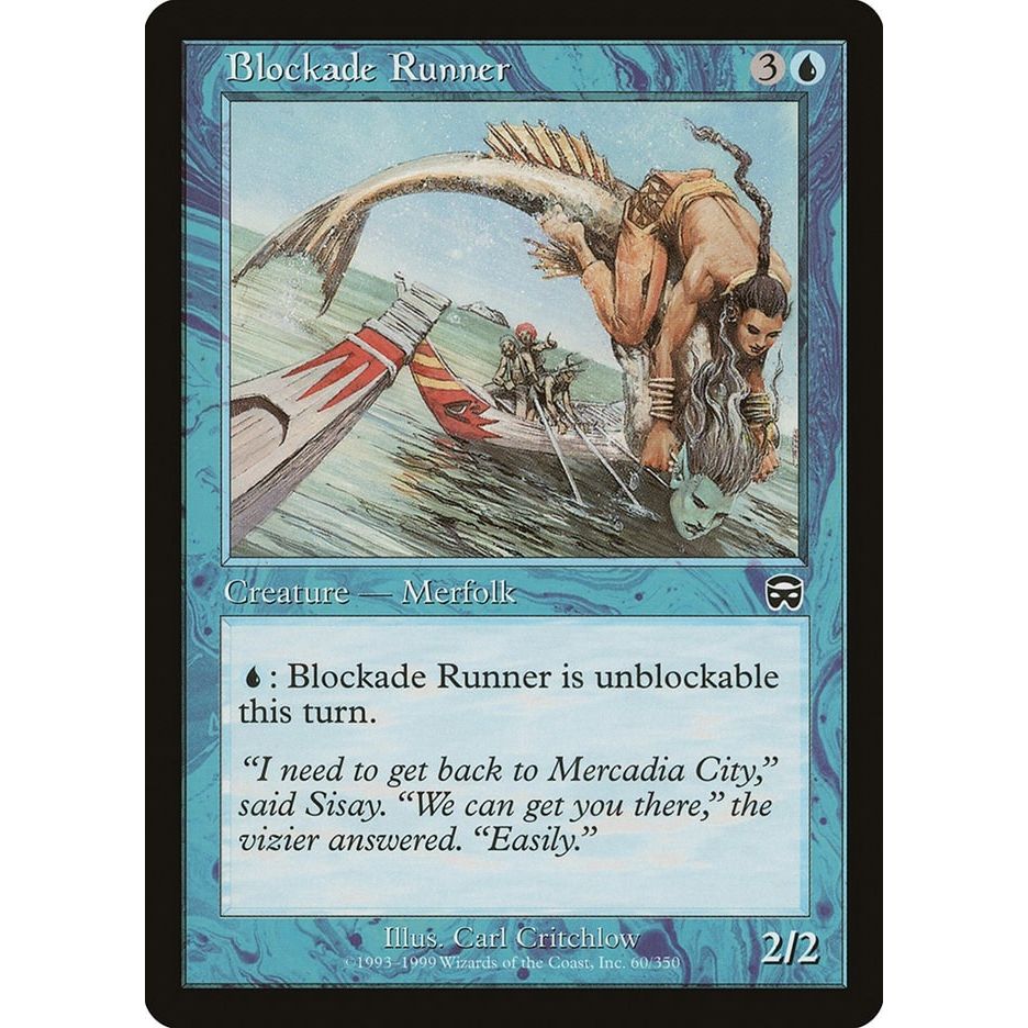 Image for Blockade Runner (60) (MMQ) - Magic: The Gathering