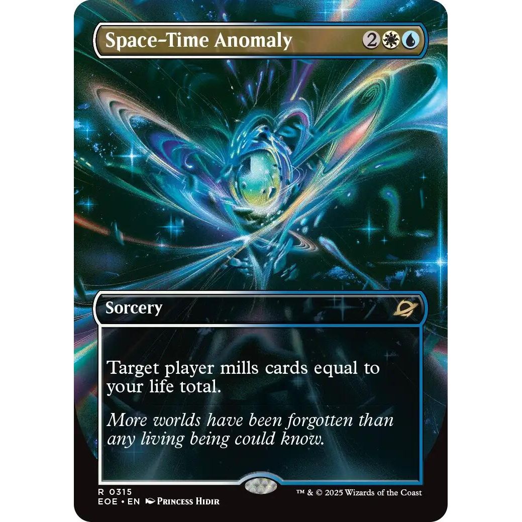Image for Space-Time Anomaly (Borderless) (315) (EOE) - Magic: The Gathering