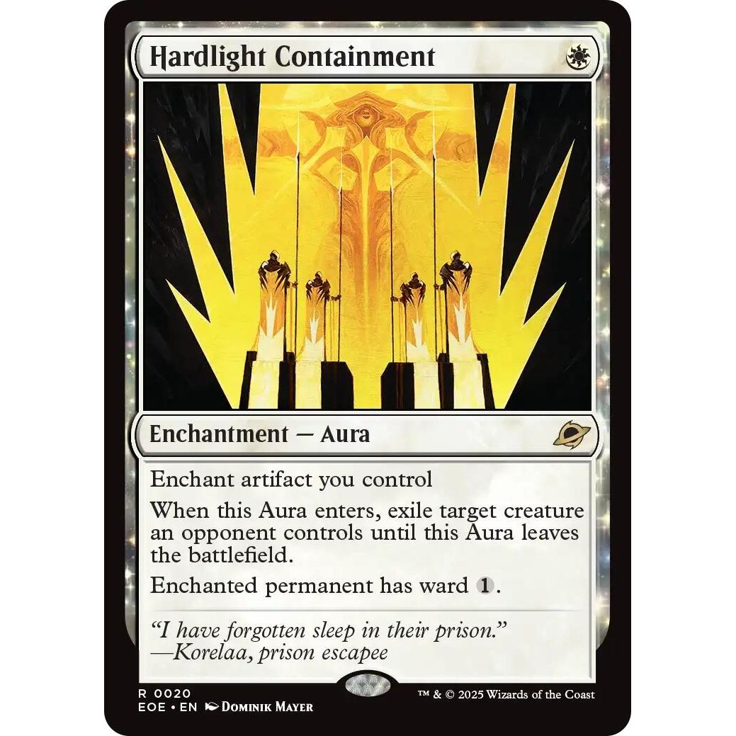 Image for Hardlight Containment (20) (EOE) - Magic: The Gathering