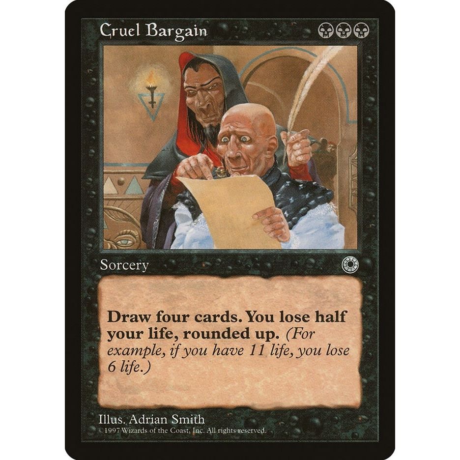 Image for Cruel Bargain (POR) - Magic: The Gathering