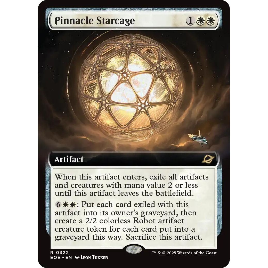 Image for Pinnacle Starcage (Extended Art) (322) (EOE) - Magic: The Gathering