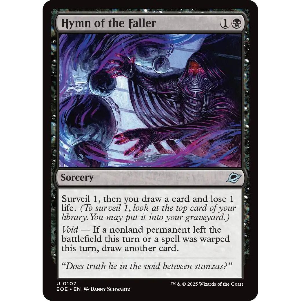 Image for Hymn of the Faller (107) (EOE) - Magic: The Gathering