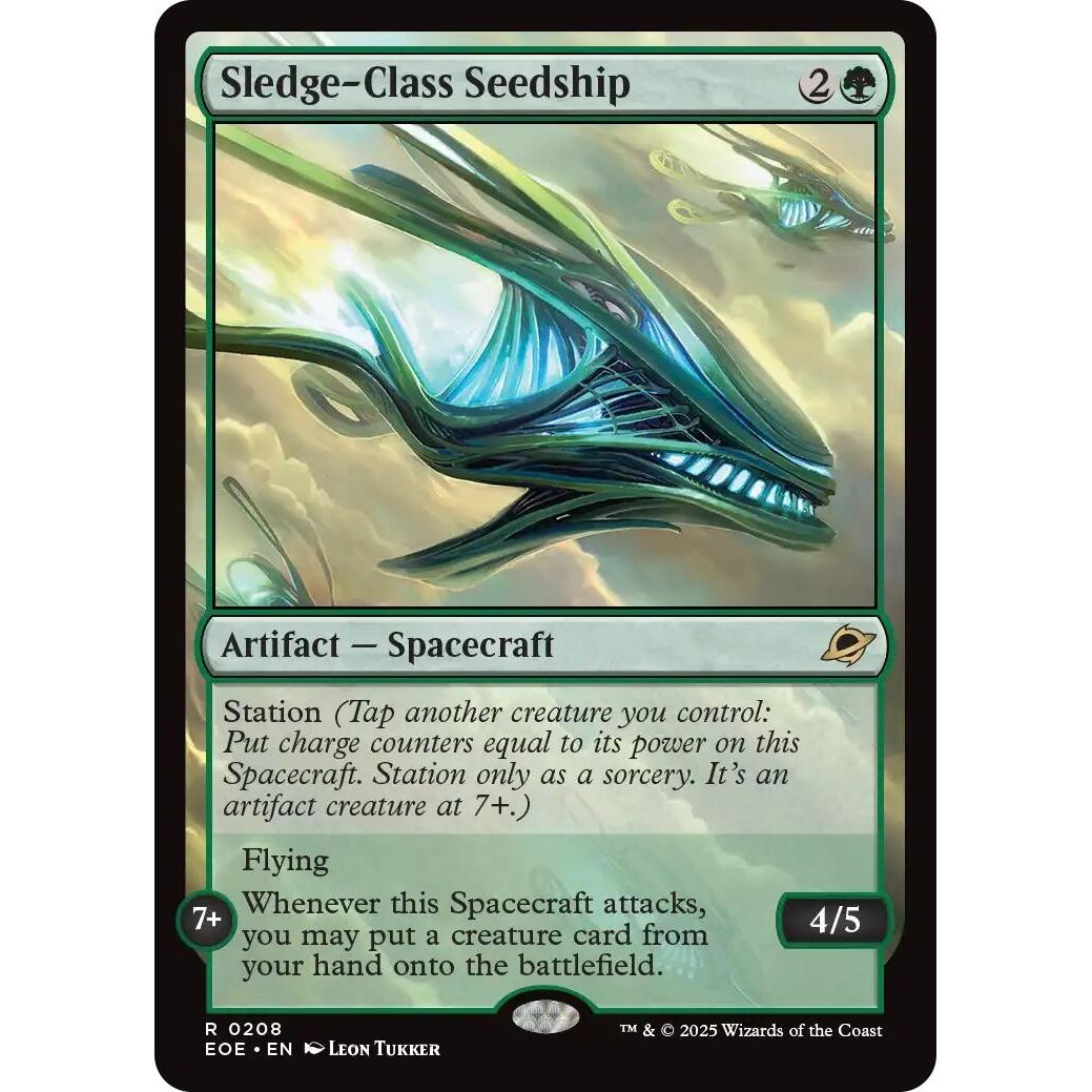 Image for Sledge-Class Seedship (208) (EOE) - Magic: The Gathering
