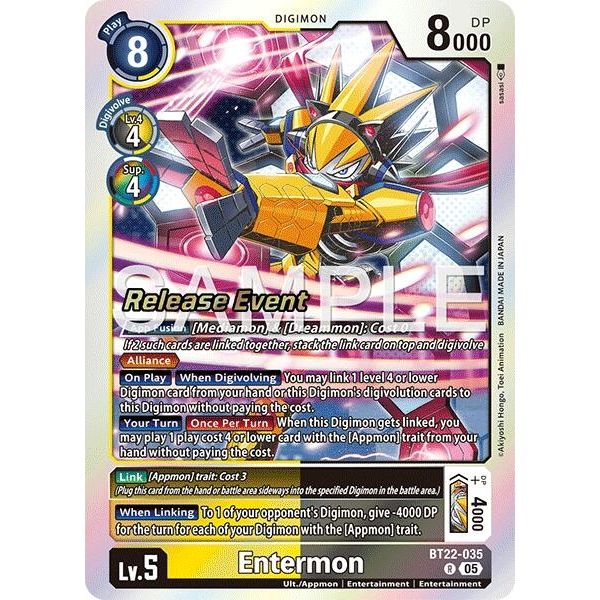 Image for Entermon (BT22-035 R) (BT22_RE) - Digimon Card Game