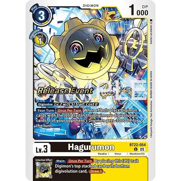 Image for Hagurumon (BT22-054 U) (BT22_RE) - Digimon Card Game