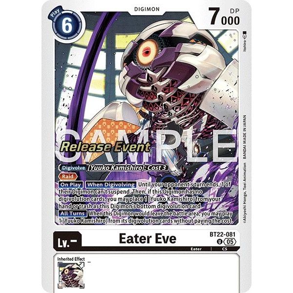 Image for Eater Eve (BT22-081 U) (BT22_RE) - Digimon Card Game
