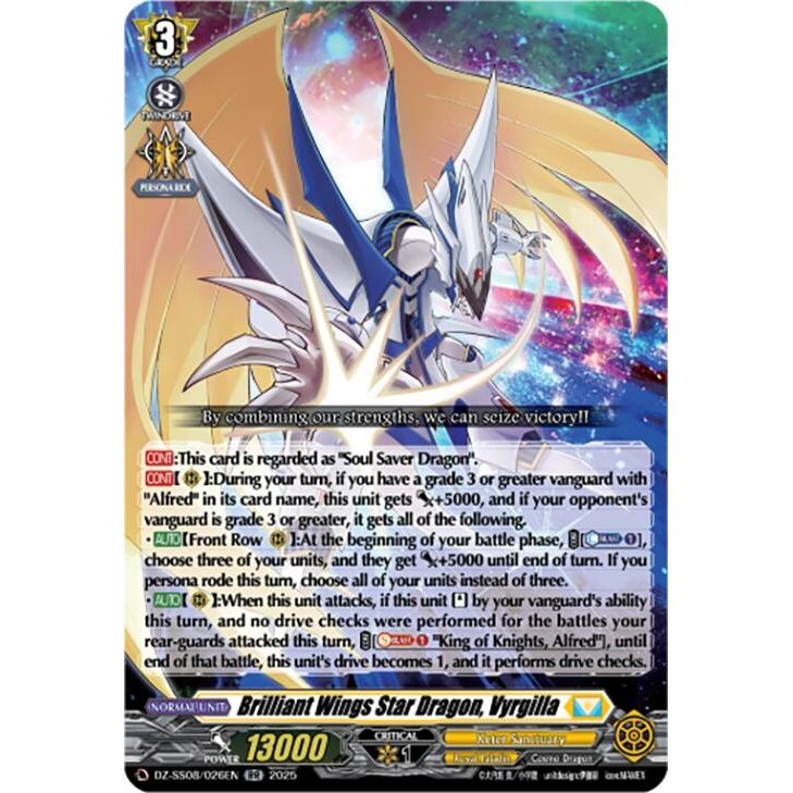 Image for Brilliant Wings Star Dragon, Vyrgilla (DZ-SS08/026EN) (DZ-SS08) - Cardfight Vanguard