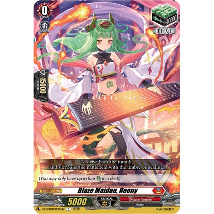 Image for Blaze Maiden, Reony (DZ-SS08/035EN) (DZ-SS08) - Cardfight Vanguard